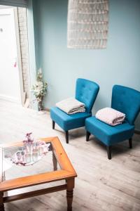 Posezení v ubytování B&B A Dream City spa & Massages