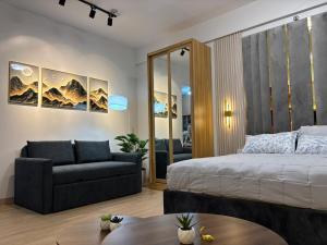 Postel nebo postele na pokoji v ubytování Casa Linnea - SMDC Cheer Residences