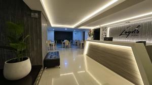 Posezení v ubytování Hotel Loyds