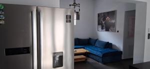 Posezení v ubytování Dimitrios Loft Apartment