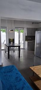 Kuchyň nebo kuchyňský kout v ubytování Dimitrios Loft Apartment