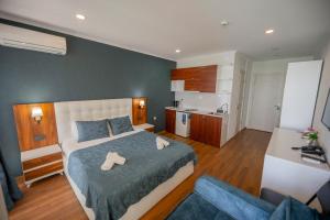 Letto o letti in una camera di The Fresh Wave hotel