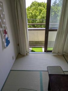 Balkón nebo terasa v ubytování Wise Park Mukojima