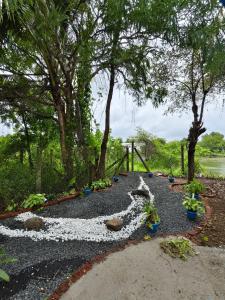 Naturlandskabet i nærheden af resortet