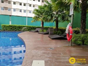 Bazén v ubytování Casa Linnea - SMDC Cheer Residences nebo v jeho okolí