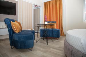 TV a/nebo společenská místnost v ubytování Hotel Number One