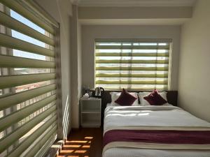 Krevet ili kreveti u jedinici u okviru objekta Hotel Sohum