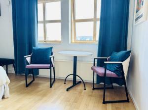 Posezení v ubytování Hotell Bistro Port Sud