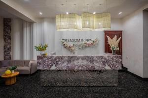 Posezení v ubytování Premium hotel & SPA
