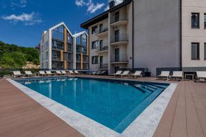 Bazén v ubytování Premium hotel & SPA nebo v jeho okolí