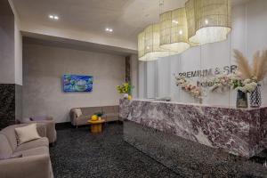 Posezení v ubytování Premium hotel & SPA