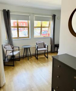 Posezení v ubytování Hotell Bistro Port Sud