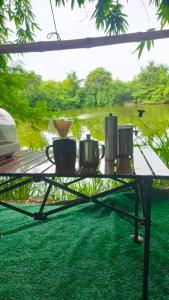 Zahrada ubytování สวนบ้านเราแคมป์ Our Garden Camp + 13 fotografií