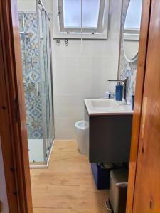 Koupelna v ubytování Le Conche - Roca Vecchia + 5 fotografií