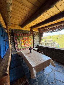 Posezení v ubytování Guest house Sargiri