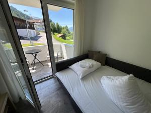 Ένα ή περισσότερα κρεβάτια σε δωμάτιο στο Apartment Oberleins III