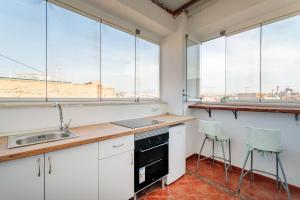 Køkken eller tekøkken på La Korolada Guesthouse