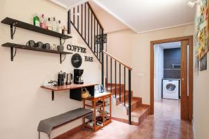 Et opholdsområde på La Korolada Guesthouse