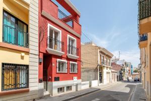 Nabolaget omkring den private indkvartering eller i nærheden