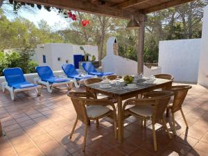 Posezení v ubytování Casa Barca Cala Saona