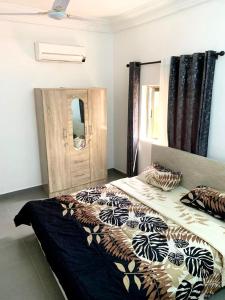 Postel nebo postele na pokoji v ubytování Sublime Appartement