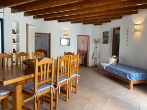 Posezení v ubytování Casa Barca Cala Saona