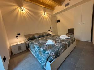 Ένα ή περισσότερα κρεβάτια σε δωμάτιο στο Bea Apartment