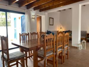Posezení v ubytování Casa Barca Cala Saona