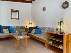Posezení v ubytování Casa Barca Cala Saona