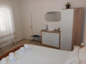 Studio apartman TEDY客房内的一张或多张床位