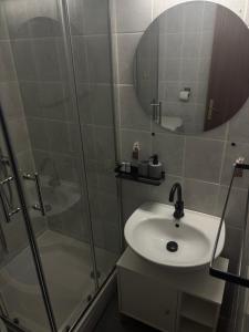 Kúpeľňa v ubytovaní Apartman Hrusta Crikvenica