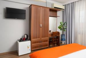 Postel nebo postele na pokoji v ubytování Sultanahmet Enjoyer Suites