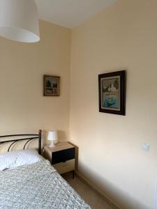 Кровать или кровати в номере Villa Alexandros