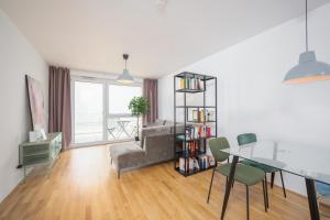 Χώρος καθιστικού στο HIRSCH Apartments