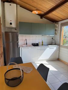 Dapur atau dapur kecil di Au Pays de Cocagne