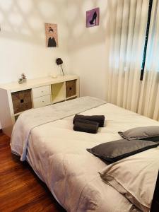 Postel nebo postele na pokoji v ubytování Casa da Fonte