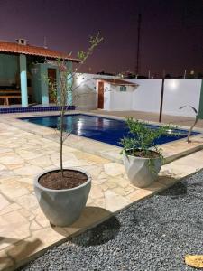 Der Swimmingpool an oder in der Nähe von Casa Maju