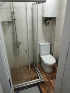 Koupelna v ubytování Factor Development
