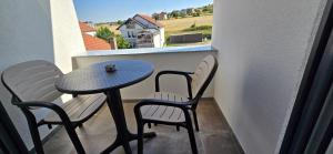 Balkón nebo terasa v ubytování Hotel Pojata