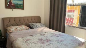 Un ou plusieurs lits dans un hébergement de l'établissement Apartamento 201