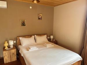 Letto o letti in una camera di Mountain View