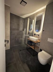 Koupelna v ubytování Bistrik Old Town Apartments Free Parking