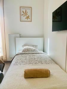 Postel nebo postele na pokoji v ubytování Shanti - Sérénité