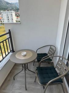 En balkon eller terrasse på Lumar