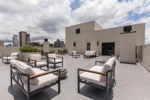 Posezení v ubytování Apartamento Central próximo ao Shopping Estação, UTFPR e FAE