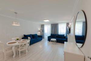 Posezení v ubytování Apartamenty Malachit