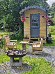Aed väljaspool majutusasutust St Mullins Glamping,R95T3CT