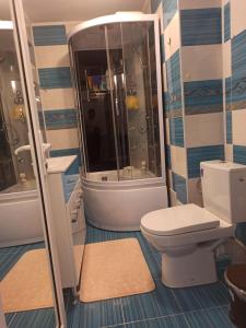 Koupelna v ubytování Apartament Central Ploiesti