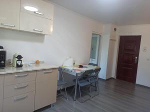Kuchyň nebo kuchyňský kout v ubytování Apartament Central Ploiesti + 11 fotografií