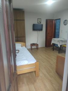 Postel nebo postele na pokoji v ubytování Vila Spas
